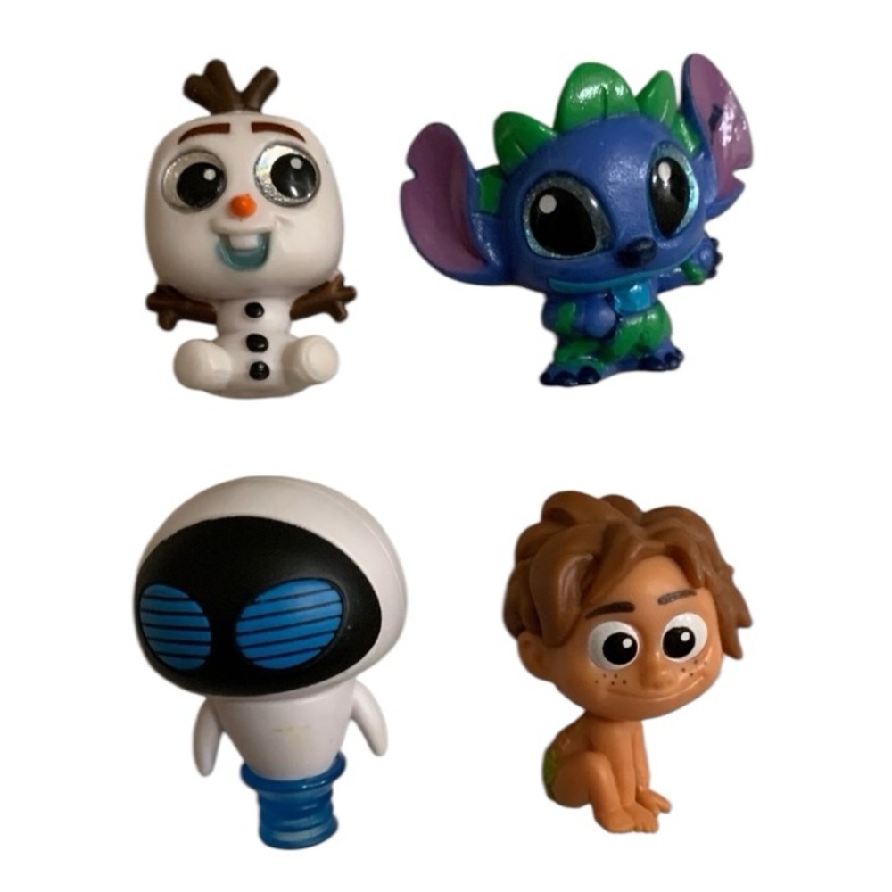 Disney Doorables Figure Lot Stitch Spot Dinosaur Eve Wall-E Olaf Frozen Lilo